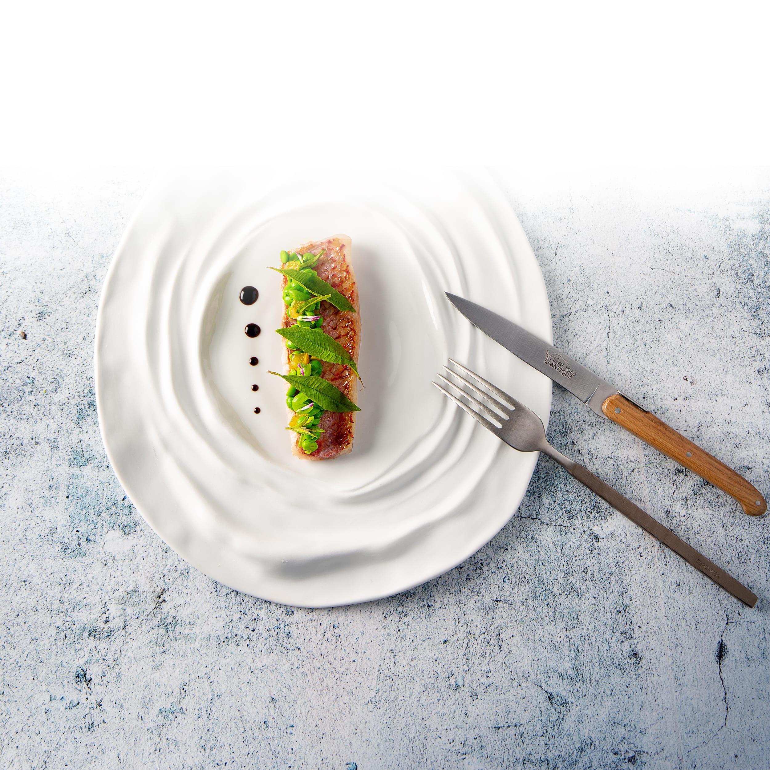 Plat de la Tour bon cadeau Restaurant Espalion Aveyron